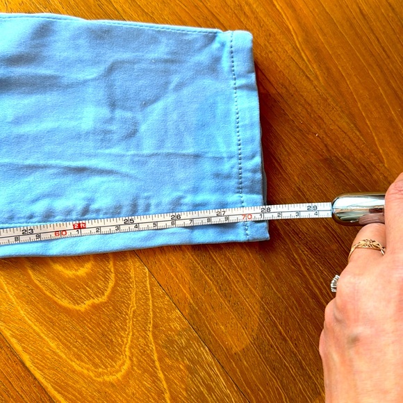 AG Adriano Goldschmied Womens 26 Reg The Stilt Cigarette Leg Jeans Neon Blue 26R - Picture 9 of 12